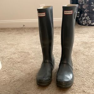 Used Hunter rain boots